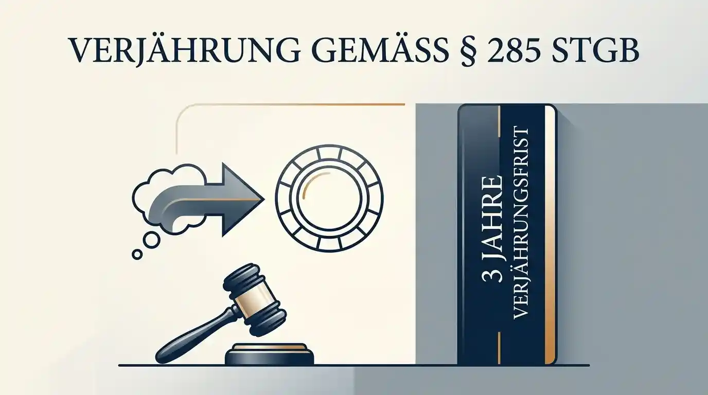 Schematische Darstellung des Tatbestands und der Verjaehrungsfrist nach Paragraph 285 StGB